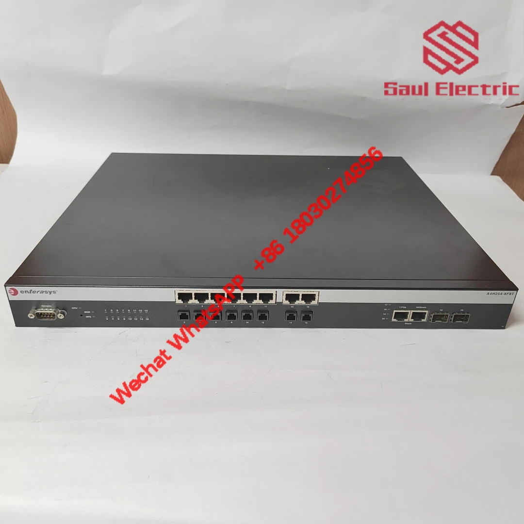 Enterasys A4H254-8F8T Industrial Ethernet Switch Module