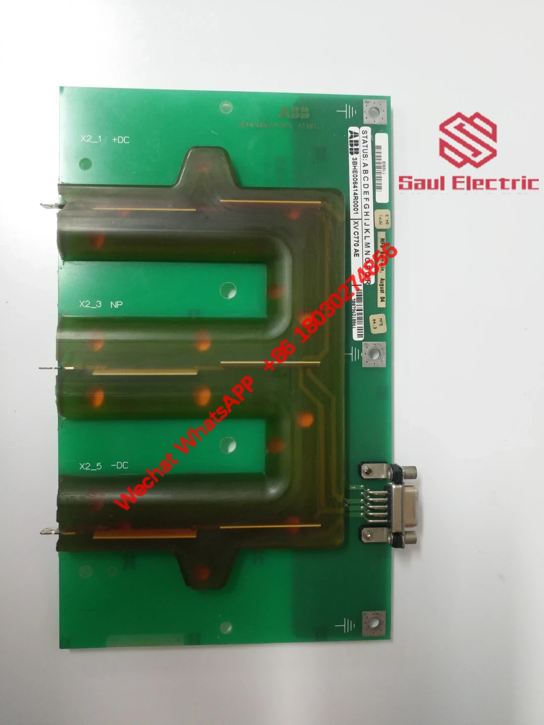ABB XVC770AE 3BHE006414R0001 Control Module - Reliable Industrial Automation Solution
