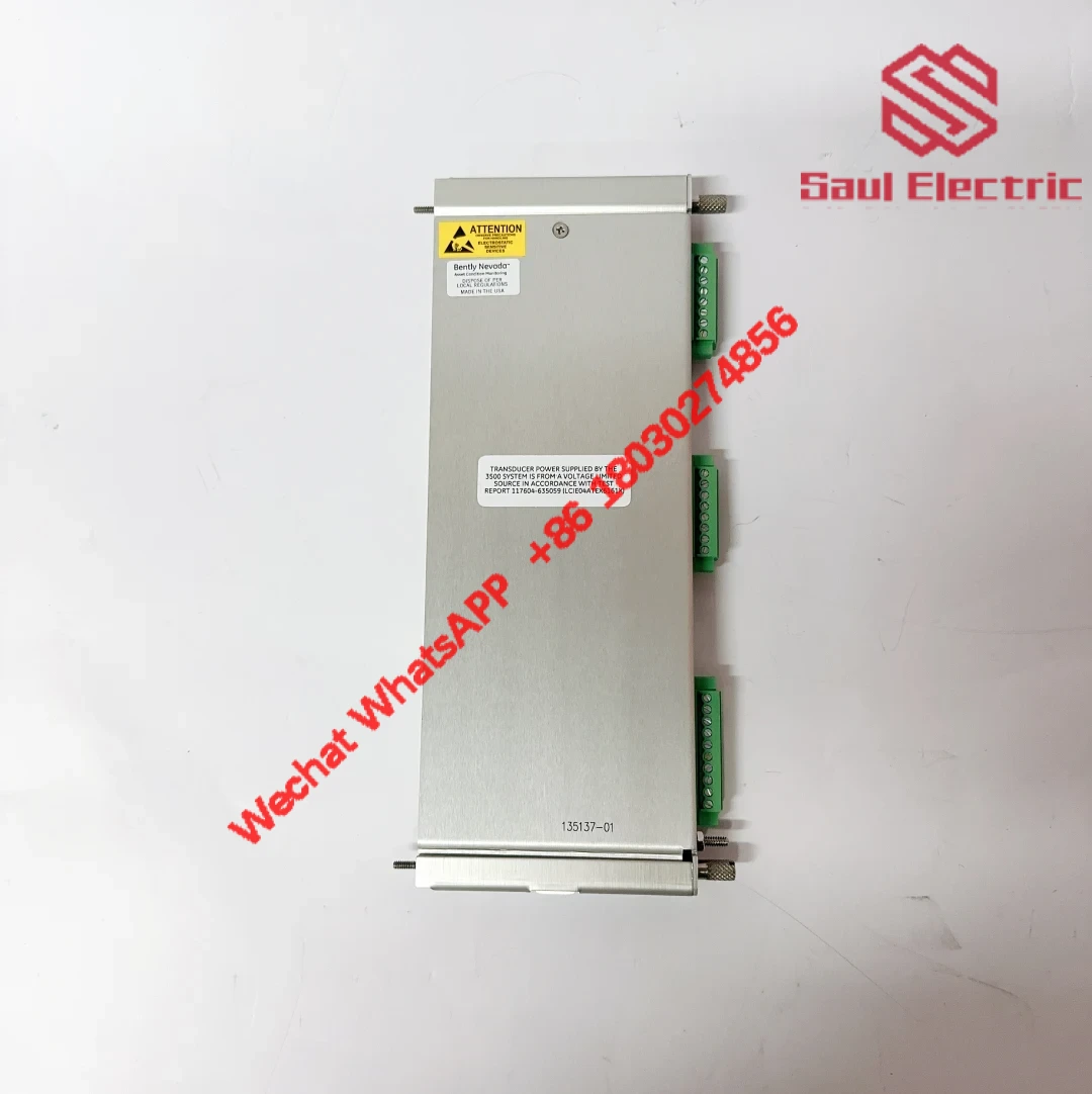 BENTLY 135137-01 Industrial Control Module