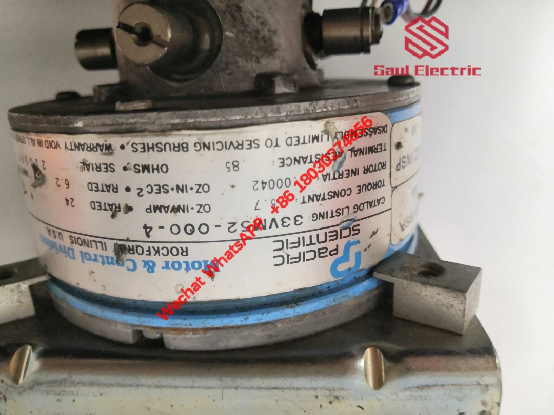 PACIFIC SCIENTIFIC 33VM52-000-4 Low-Inertia Servo Motor