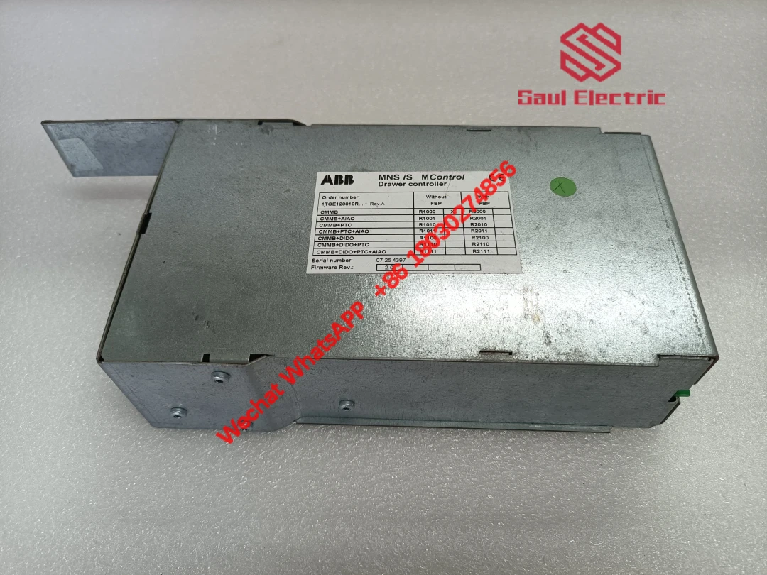 ABB 1TGE120010R Rev Industrial Control Module