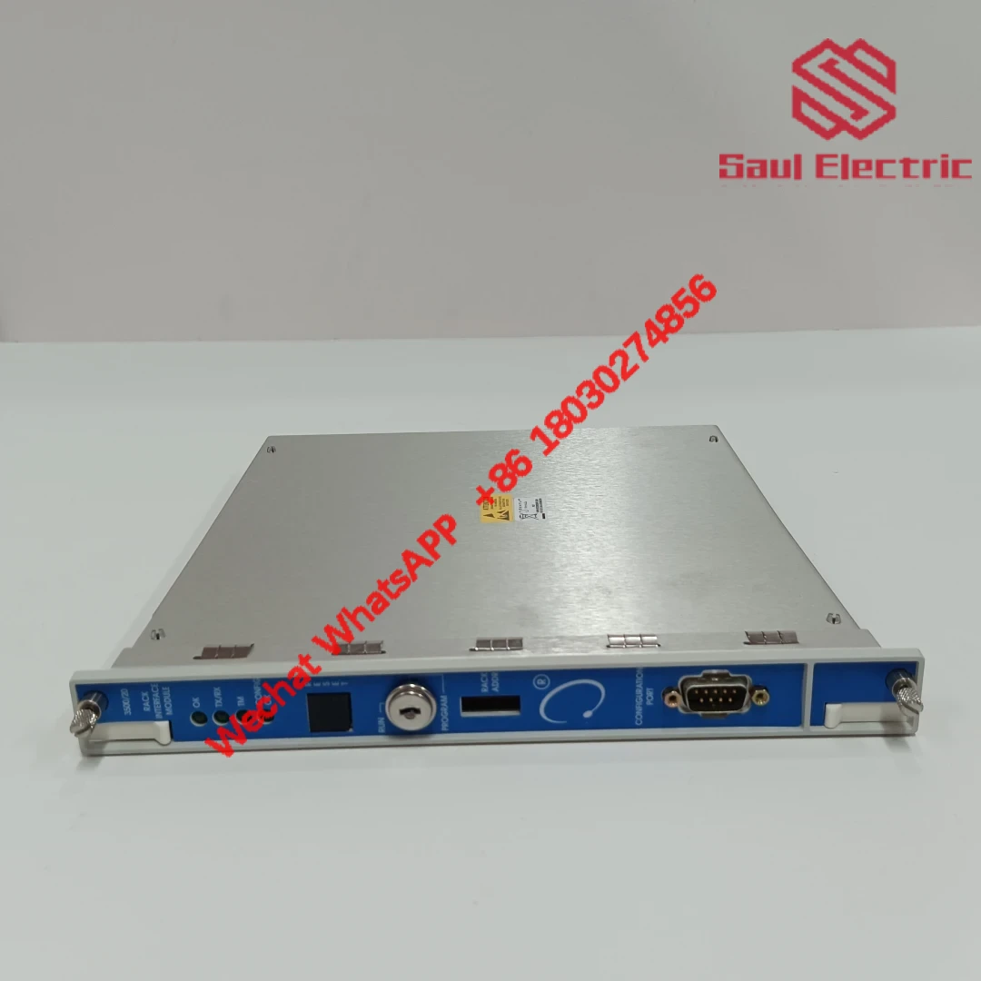 BENTLY 3500/20 Controller Module, Real-Time Process Monitoring