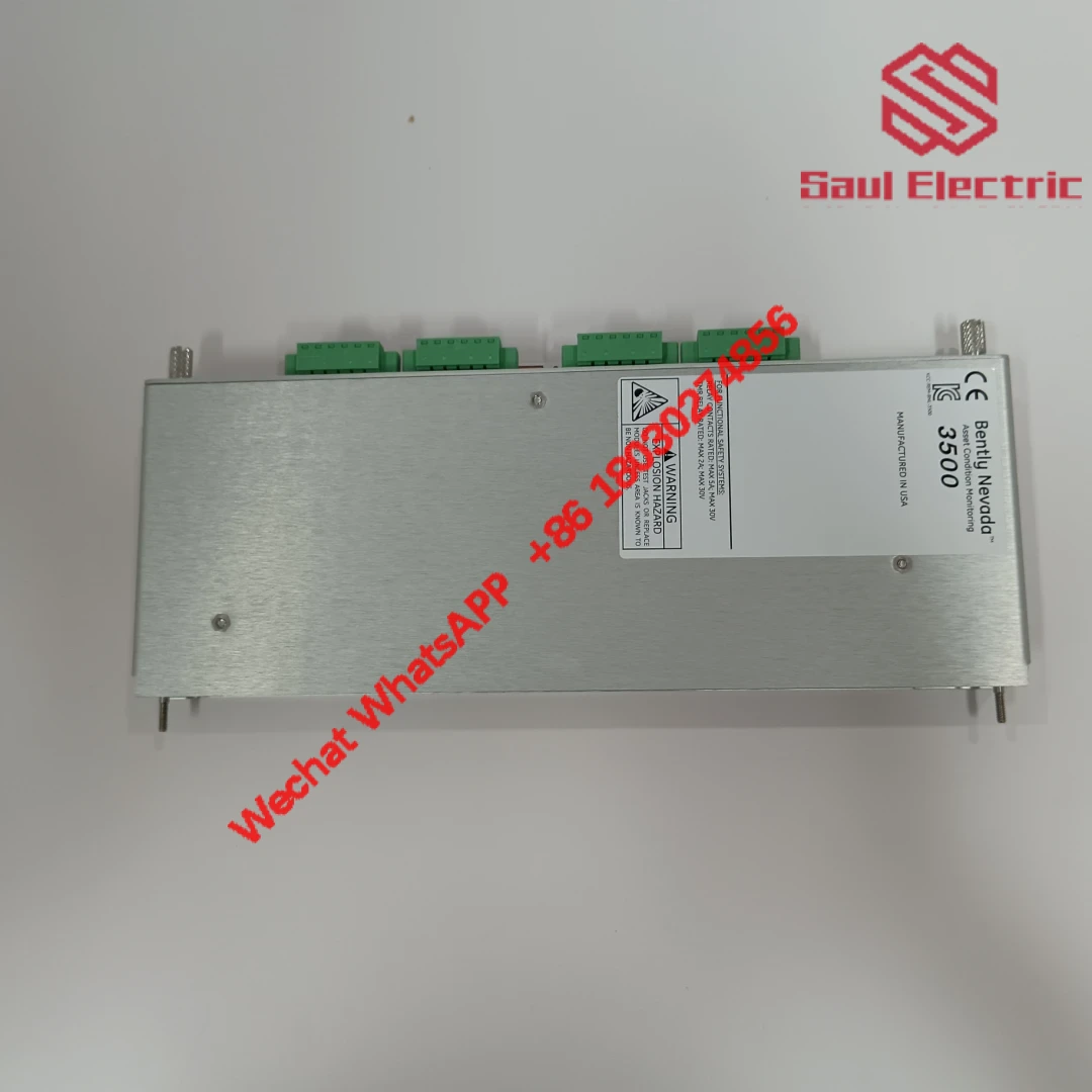 Bently 3500/32 125720-01 4-Channel Relay Module