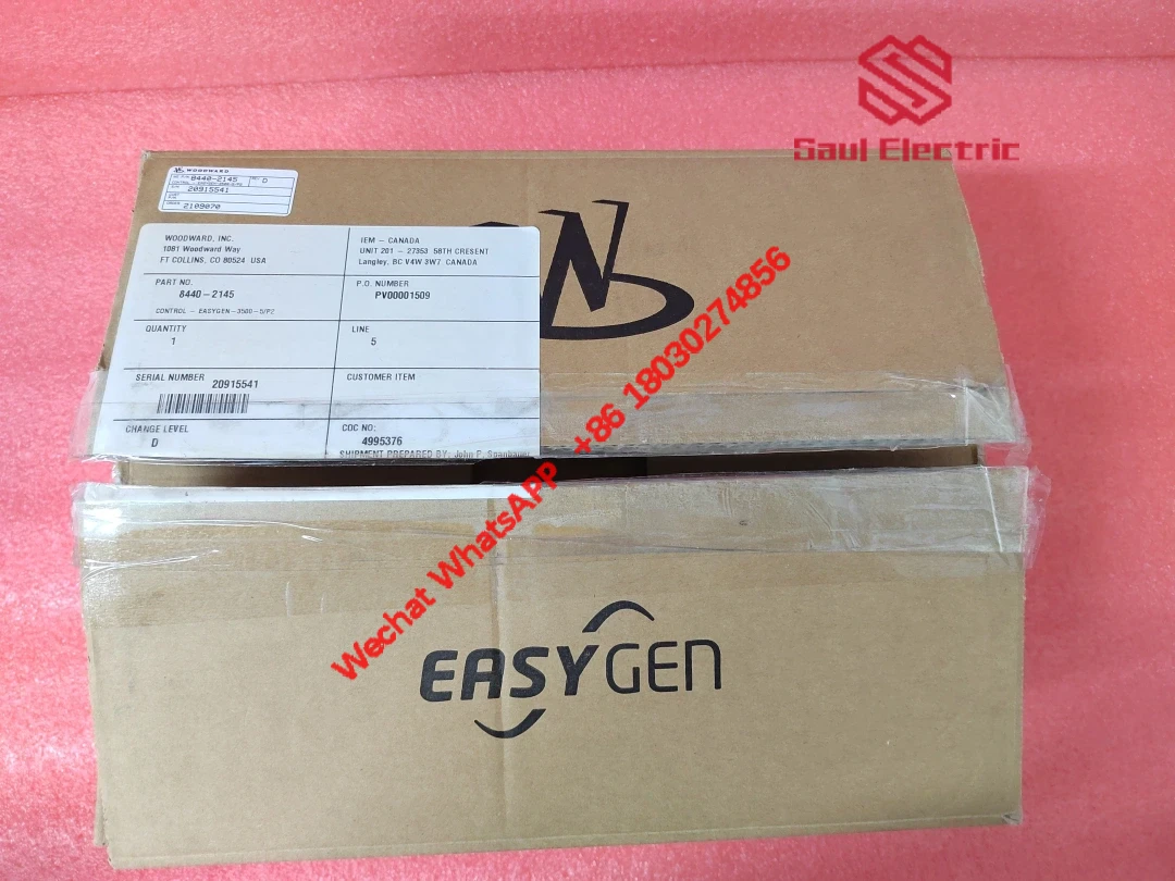 WOODWARD EASYGEN-3500-5 P2 8440-2145 Industrial Control Module