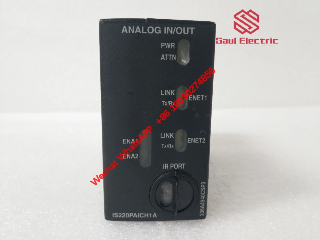 GE IS220PAICH1A 336A4940CSP3 Advanced I/O Module for Hazardous Locations