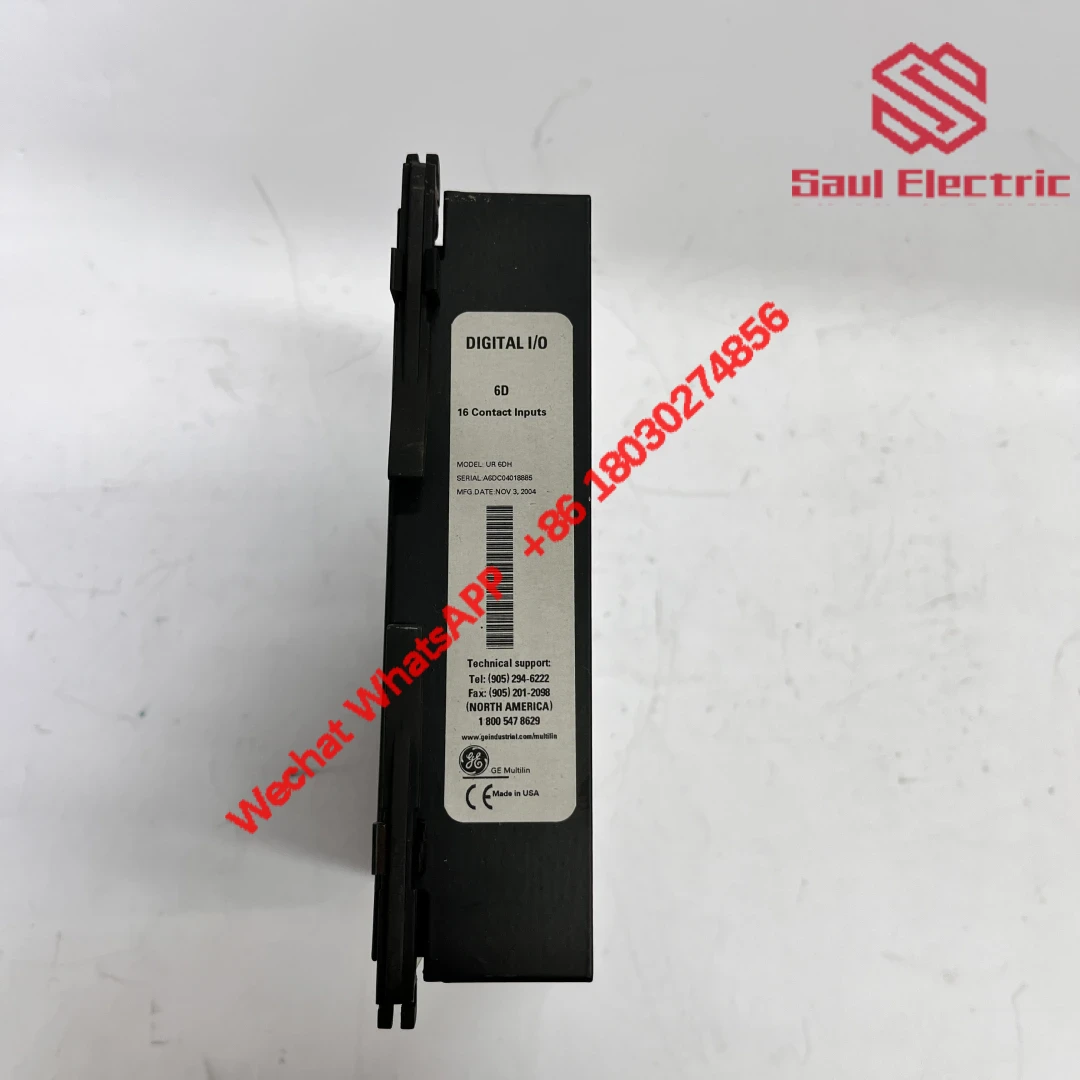 GE UR6DH Digital I/O Module, Enhancing Power System Communication