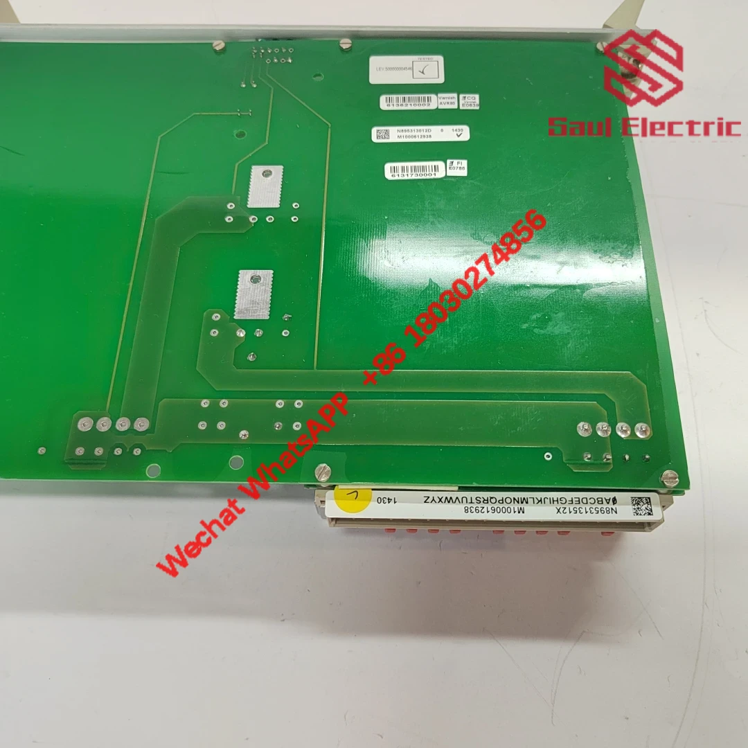 ALSTOM N895313512X N95313012D SUP-AL N895313000R Terminal Module