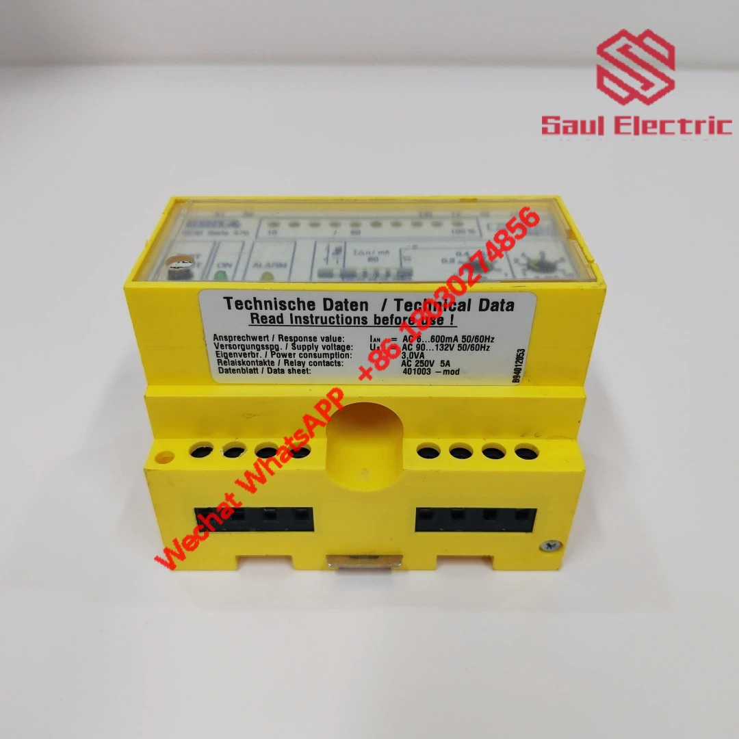 BENDER RCM475LY-7113 Industrial Control Module