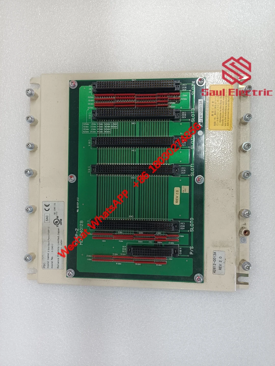 Reliance Electric S-D4012 Control Module for Industrial Automation