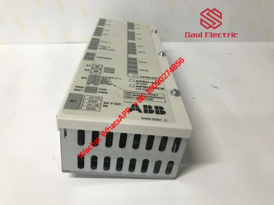 ABB APBU-44C 64669982 Power Supply Module