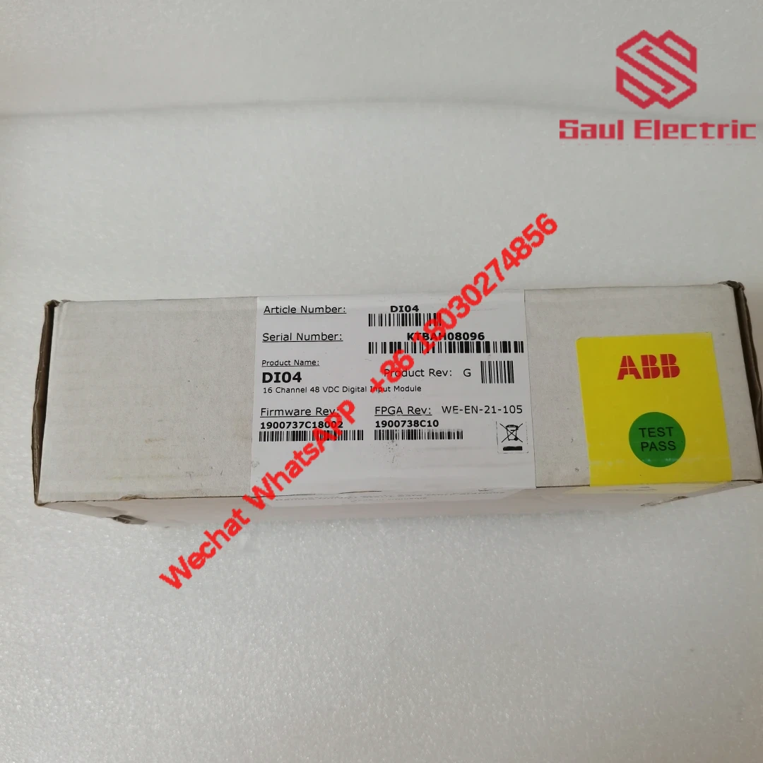 ABB DI04 Digital Input Module for Industrial Automation