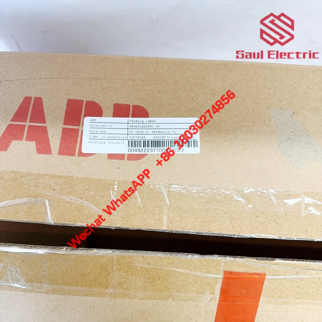 ABB PCD235B101 3BHE032025R0101 - High-Performance Exciter Control Module