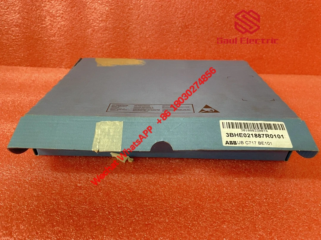 ABB UBC717BE101 3BHE021887R0101 Industrial Control Module