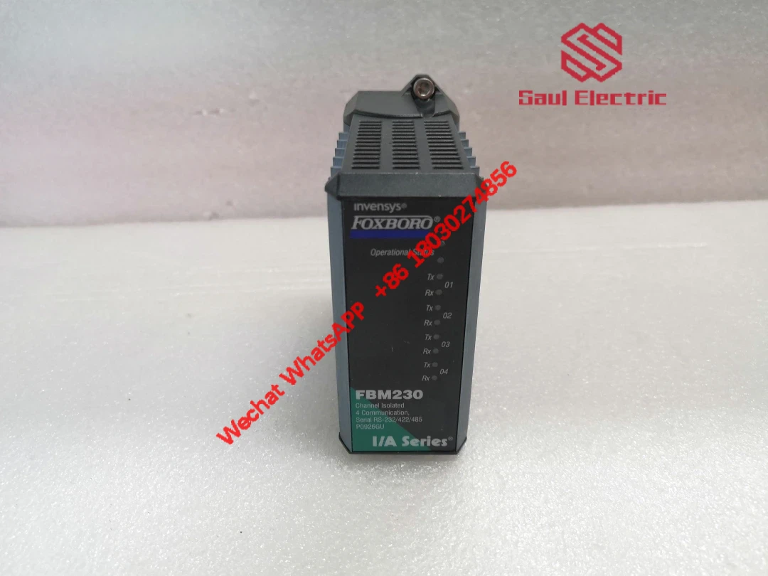 FOXBORO FBM230 P0926GU Operation Control/Signal Processing Module