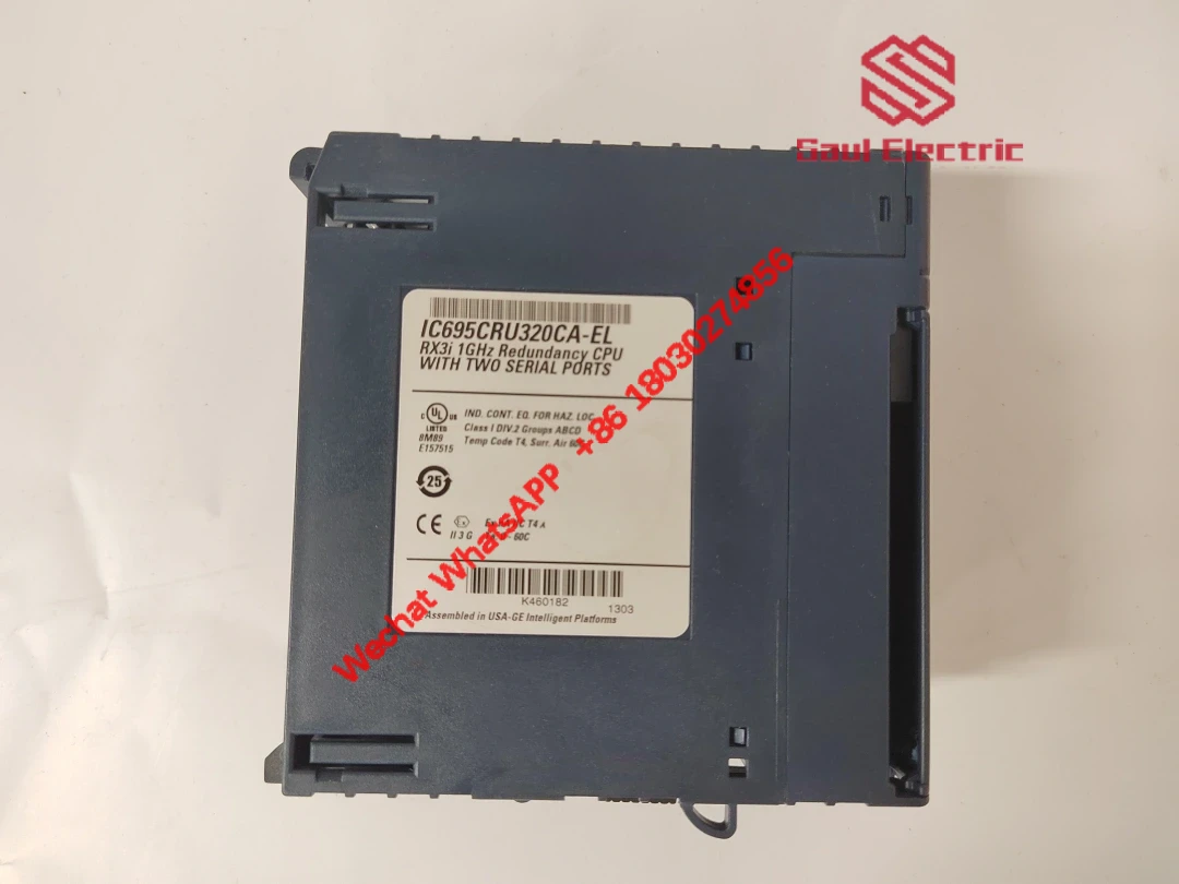 GE IC695CRU320CA-EL High-Performance Controller Module