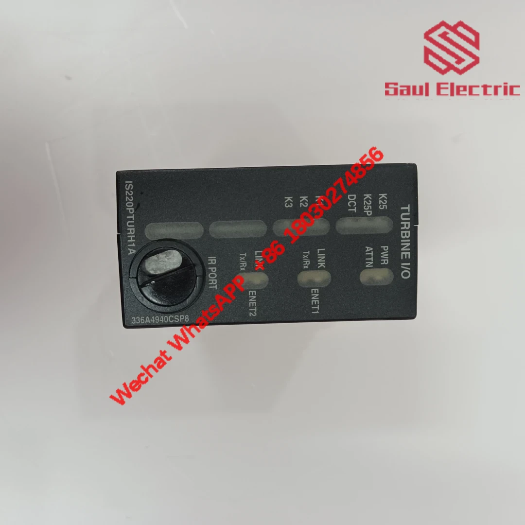 GE IS220PTURH1A Turbine I/O Module