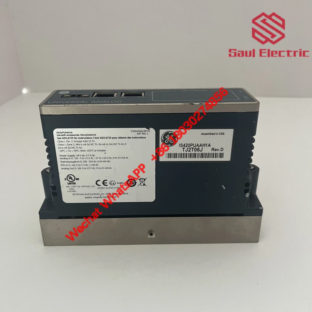 GE IS420PUAAH1A Industrial Control Module
