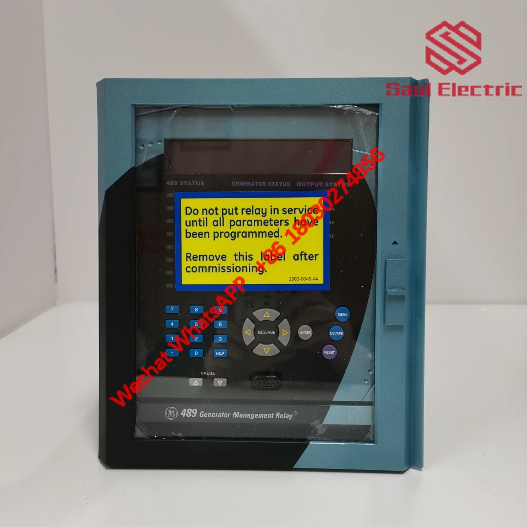 GE SR489-P5-LO-A20-E - Low Voltage 4-20 mA Analog Output Relay for Generator Protection