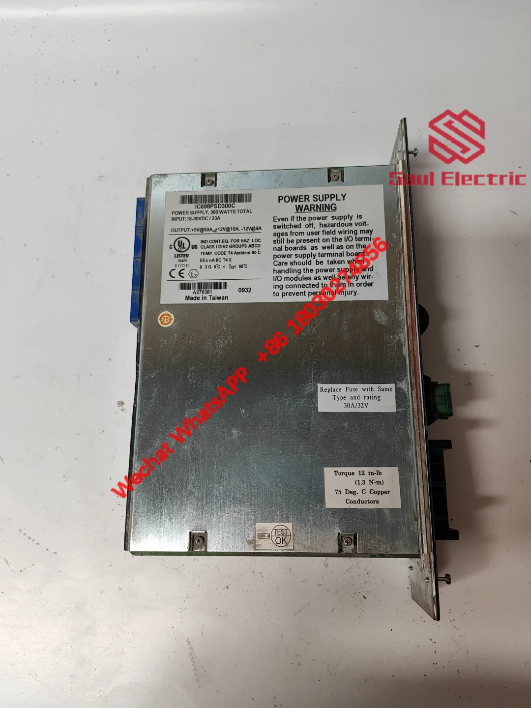 GE IC698PSD300C: High-Performance Power Supply Module