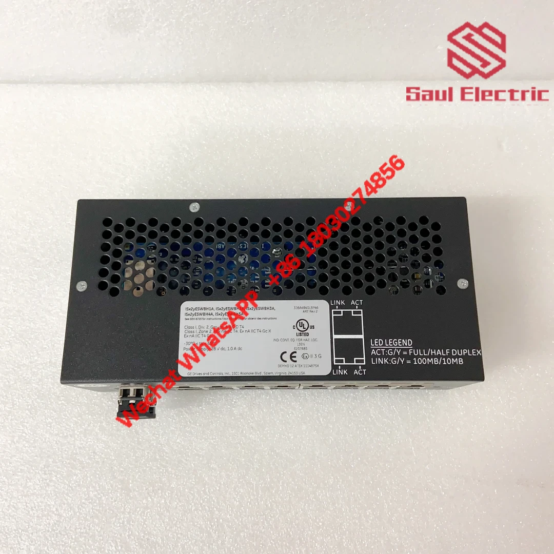 GE IS420ESWBH2A Industrial Ethernet Switch