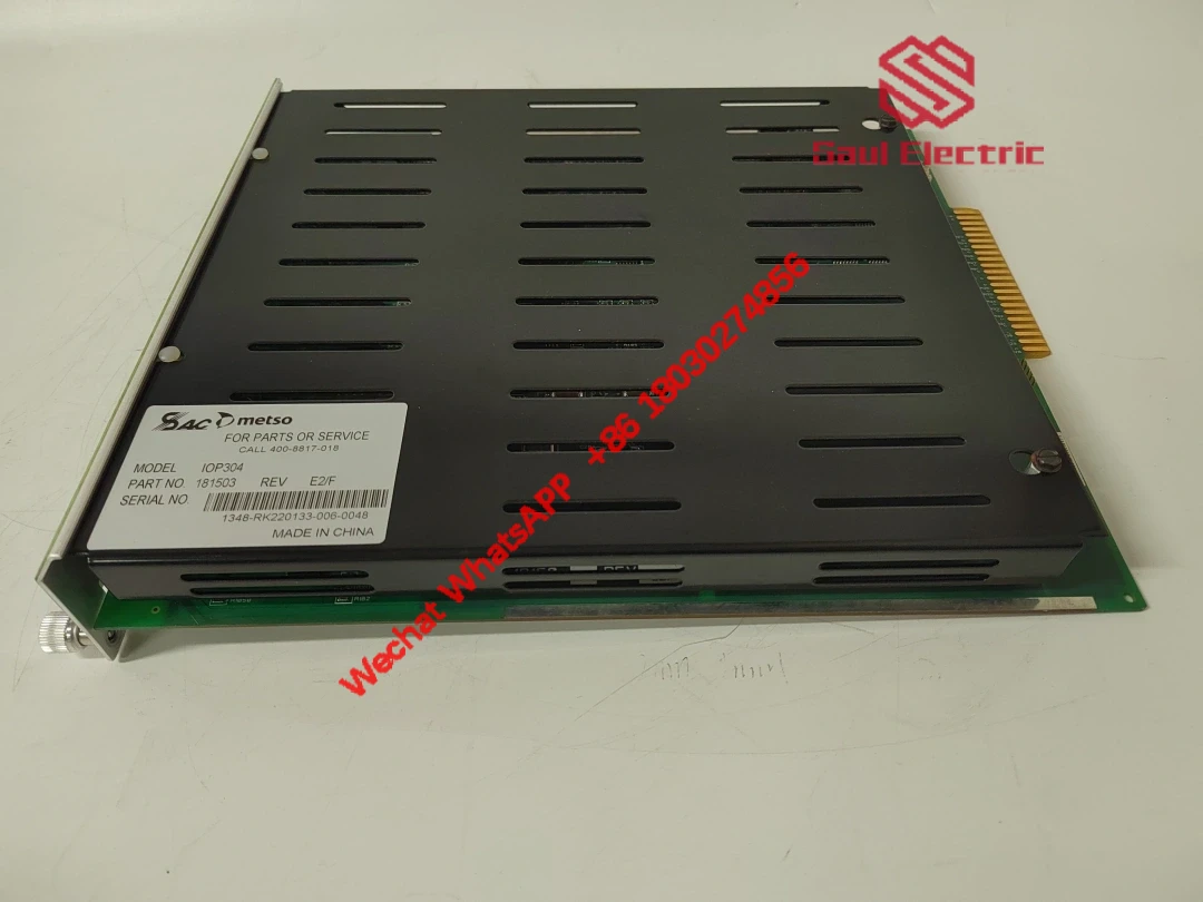 METSO IOP304 Industrial Control Module, Precision Control for Industrial Automation