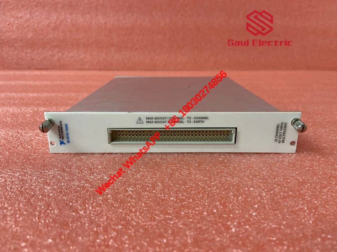 NI SCXI-1104C Industrial Signal Conditioning Module
