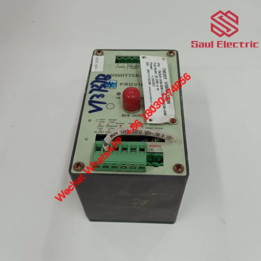 PROVIBTECH TM201-A00-B00-C00-D00-E00-G00 Vibration Monitoring Module