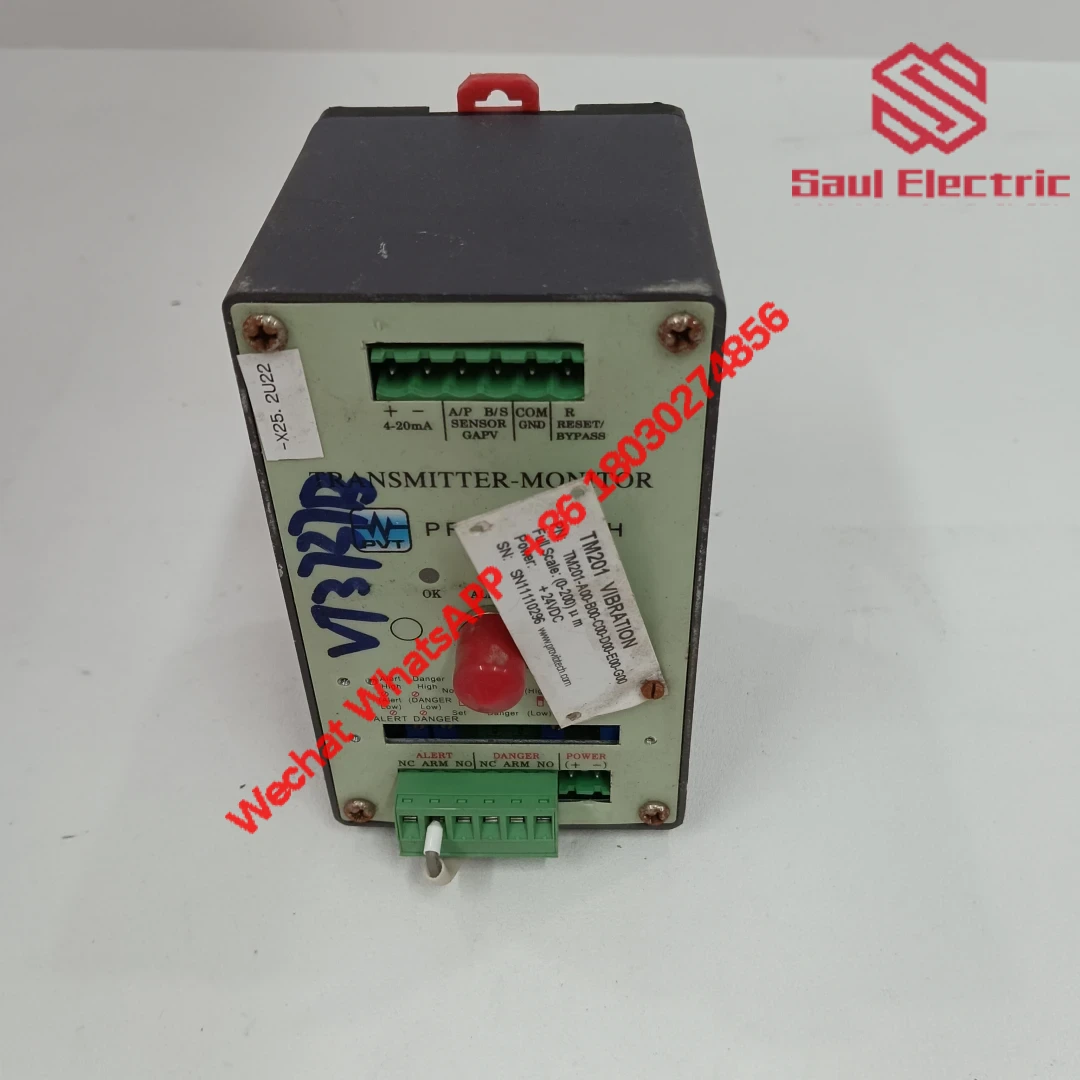 PROVIBTECH TM201-A00-B00-C00-D00-E00-G00 Vibration Monitoring Module