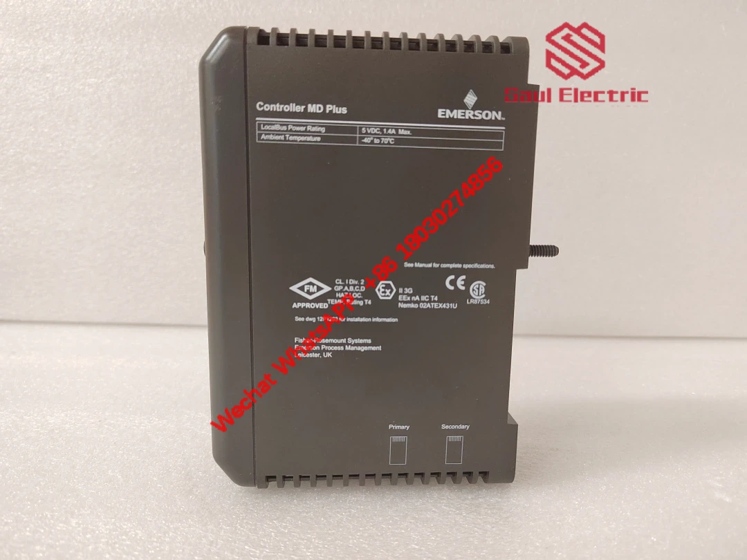 EMERSON VE3008 12P3439X012 KJ2003X1-BB1 Industrial Control Module