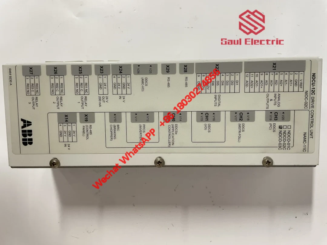 ABB NDCU-12C NDCU-12CK: High-Performance Industrial Control Module