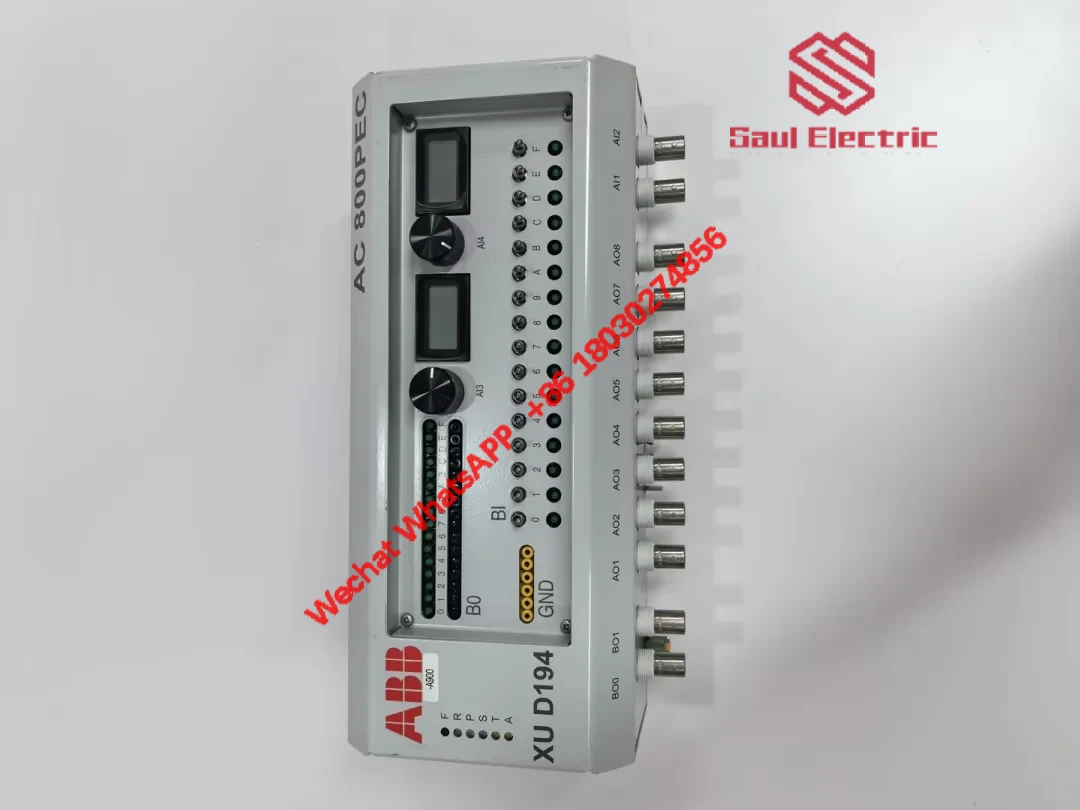 ABB XUD194 3BHE018137R0001 AC800PEC Controller / Control Module