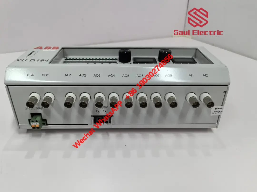 ABB XUD194 3BHE018137R0001 AC800PEC Controller / Control Module