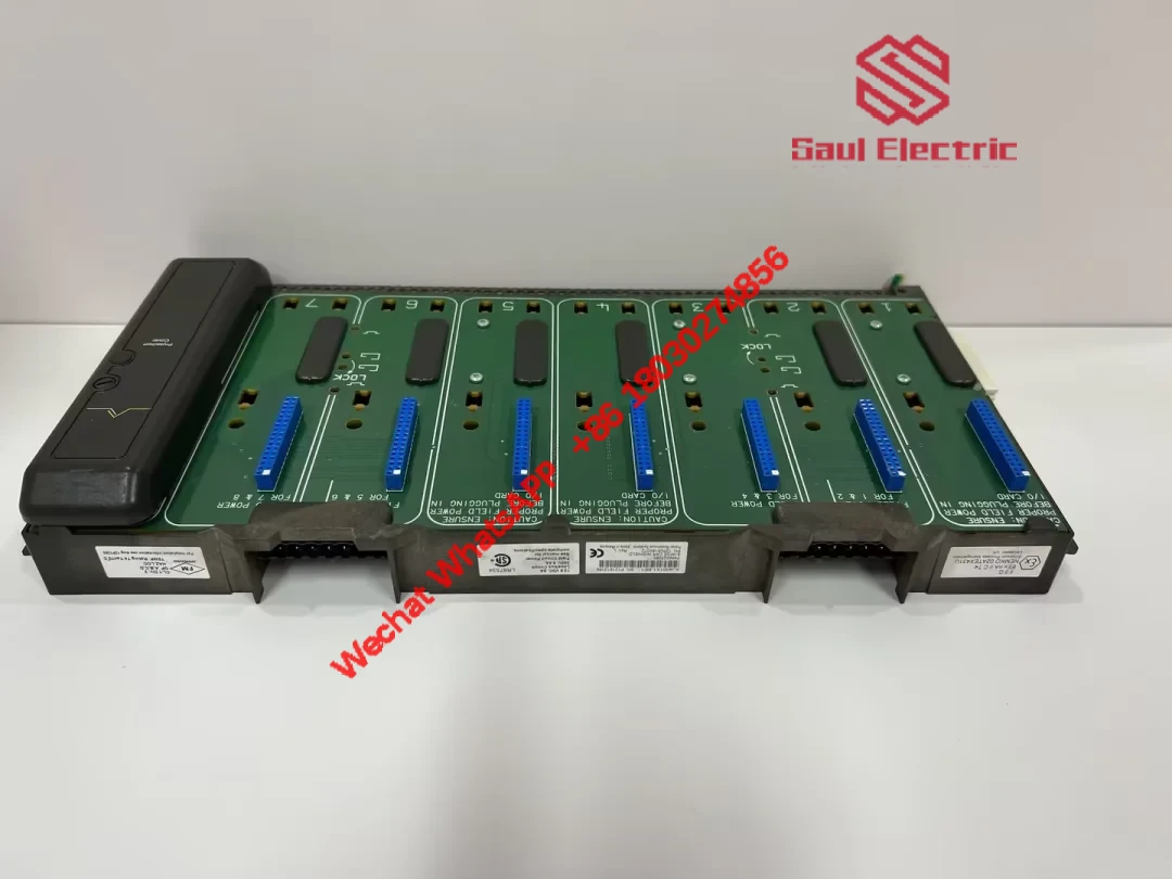 Emerson KJ4001X1-BE1 PLC - 8 Wide I/O Carrier with Shield