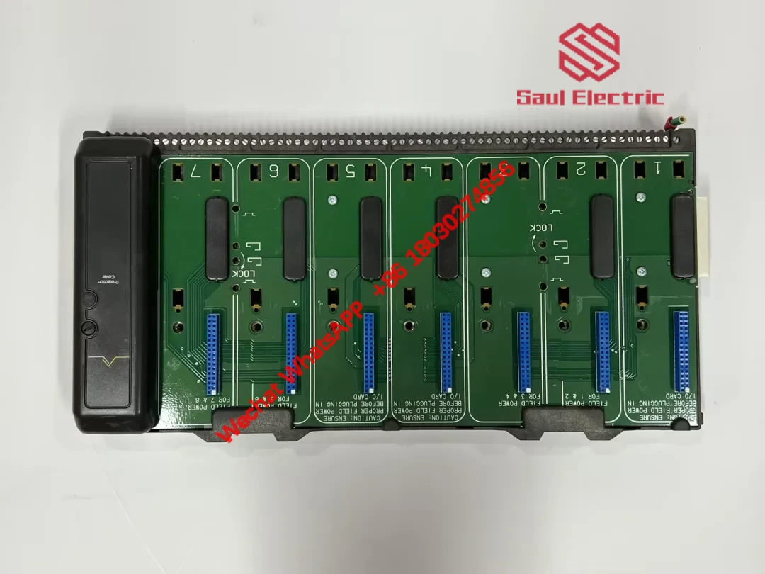 Emerson KJ4001X1-BE1 PLC - 8 Wide I/O Carrier with Shield