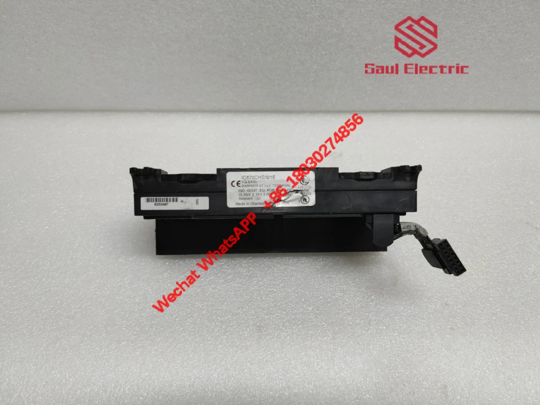 GE IC670CHS001E I/O Carrier Module for Industrial Automation Control