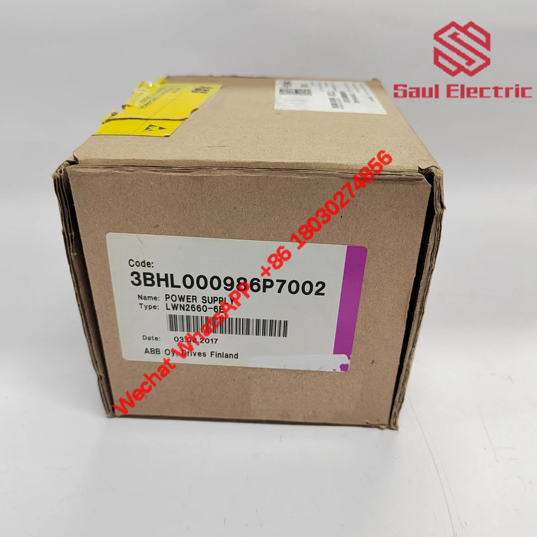 ABB LWN2660-6EG 3BHL000986P7002 Process Control Module