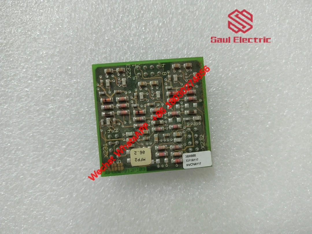 ABB XVC768117 3BHB007211R117 Industrial Control Module