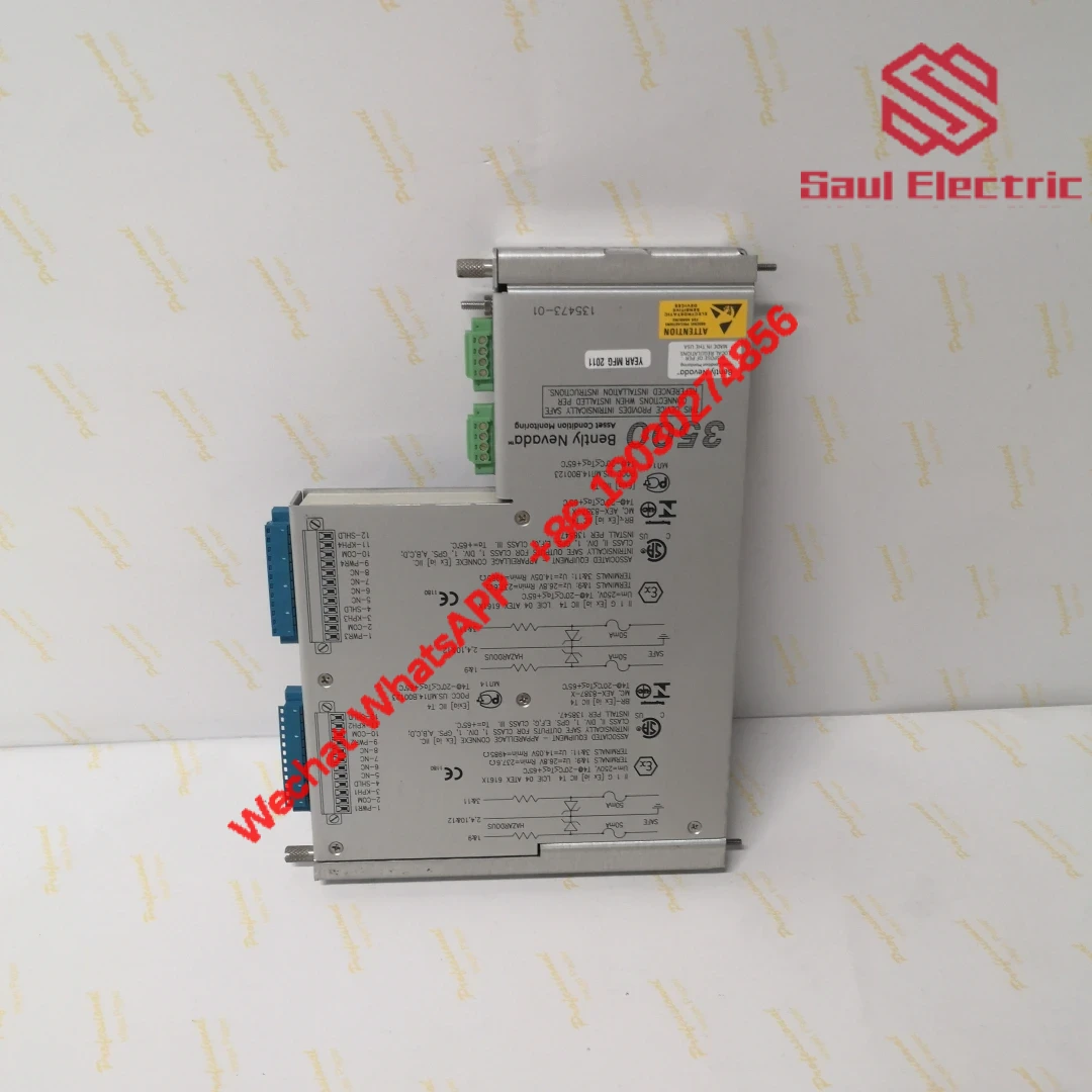 BENTLY 135473-01 Control Module for Industrial Automation Systems