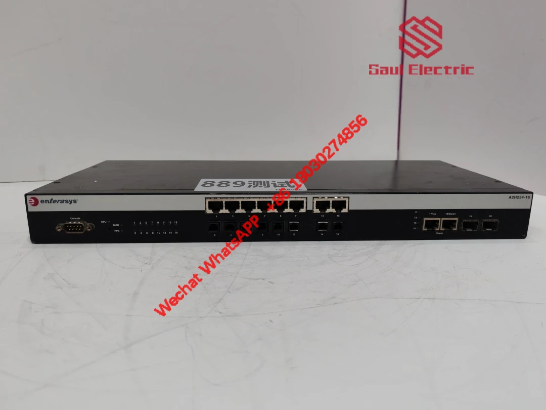 ENTERASYS A2H254-16-RH Industrial Control Module