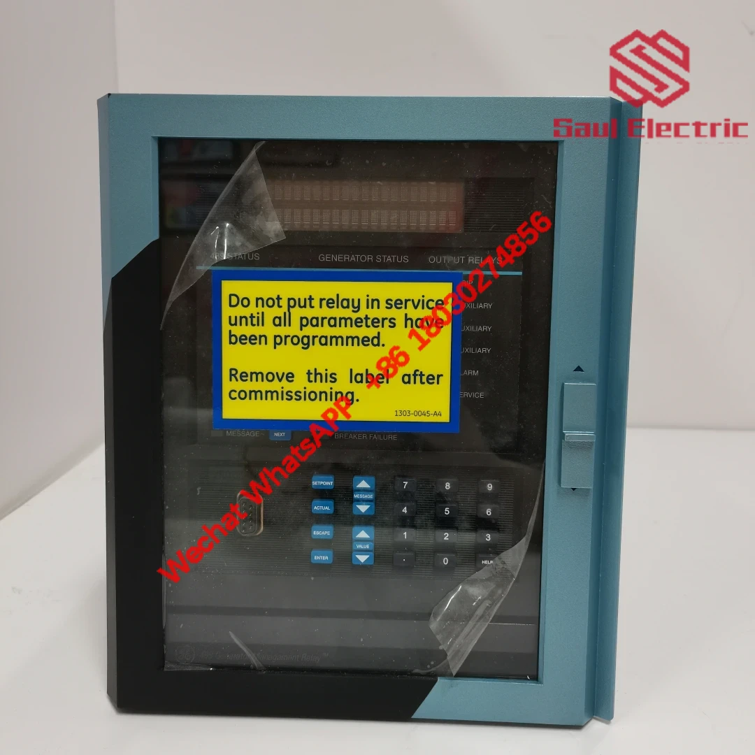 GE SR489-P1-HI-A20-E Industrial Control Relay Module