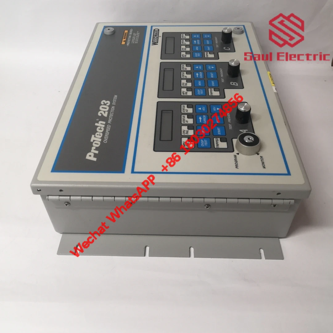 Woodward 9907-147 ProTech 203 De-Energize-to-Trip Overspeed Protection Systems