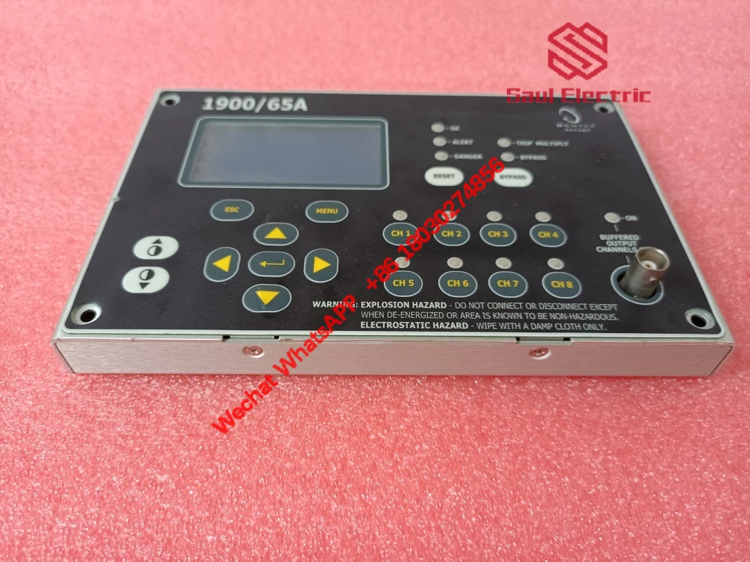 Bently Nevada 1900/65A 167699-02 Universal Equipment Monitor