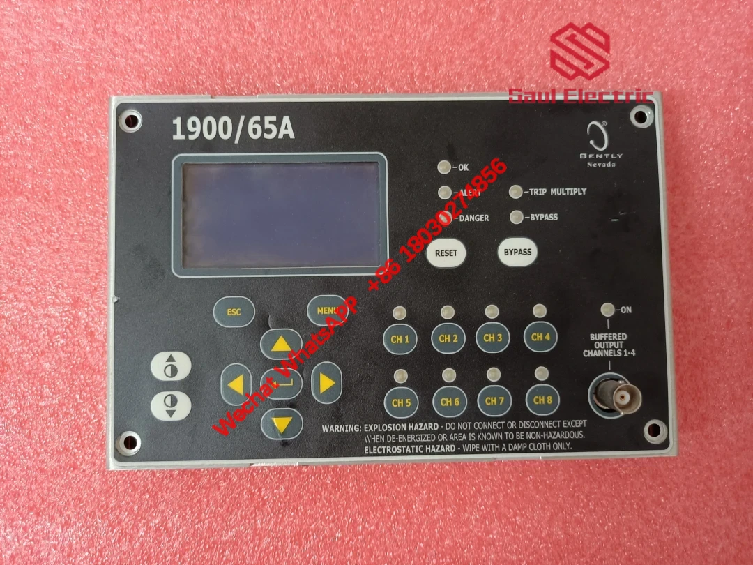 Bently Nevada 1900/65A 167699-02 Universal Equipment Monitor