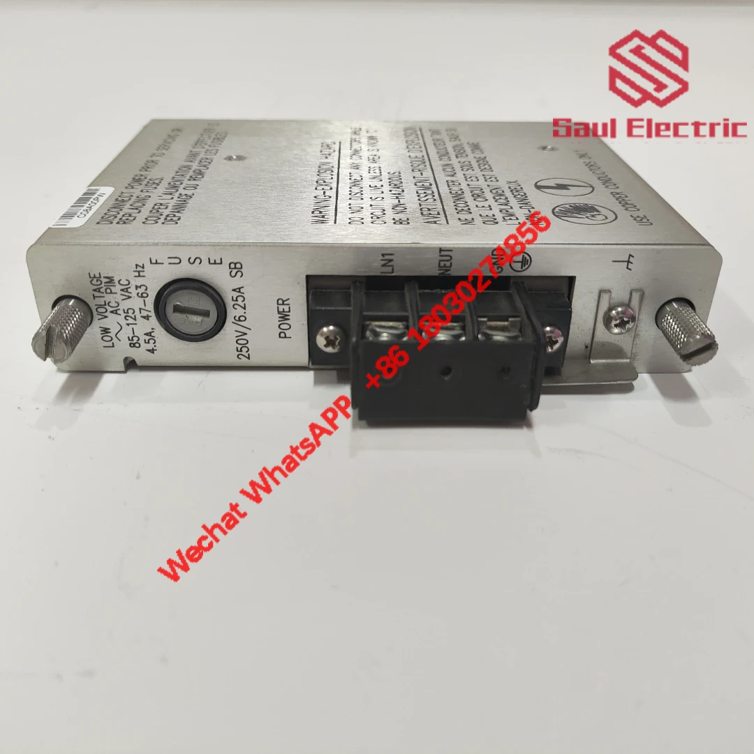 Bently Nevada 3500/15 125840-02 Low Voltage AC Power Input Module