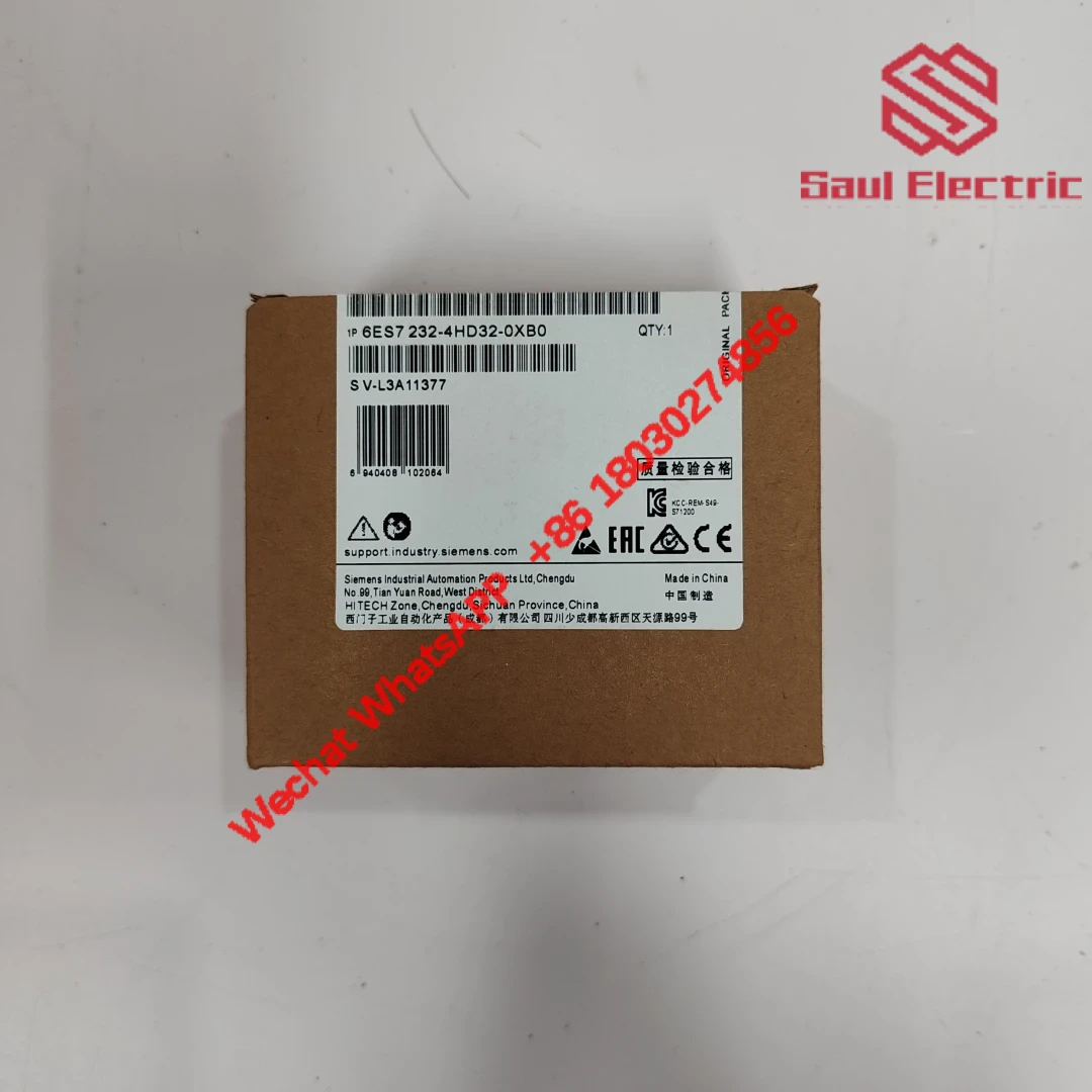 Siemens 6ES7 232-4HD32-0XB0 PLC Control Module, Industrial Automation
