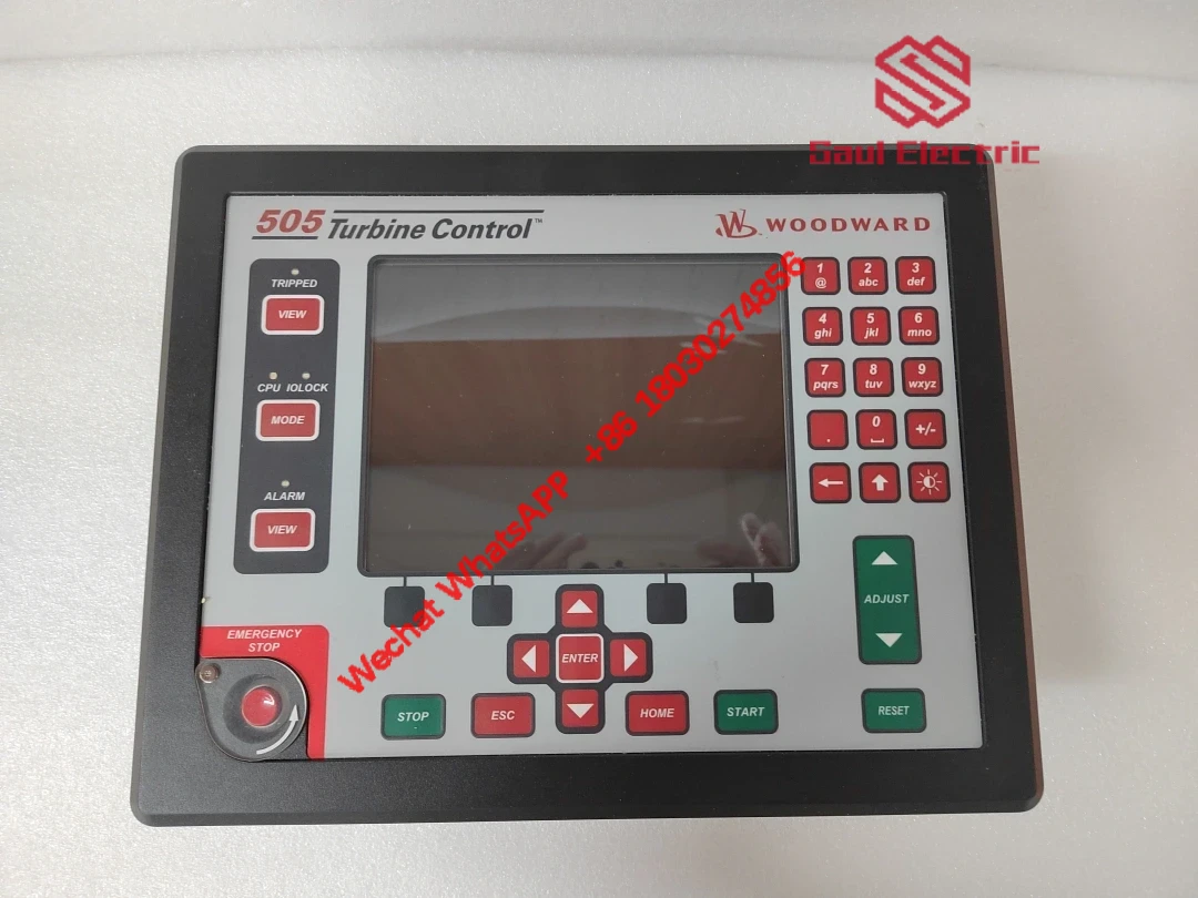 Woodward 8200-1300 Digital Governor Turbine Control Module