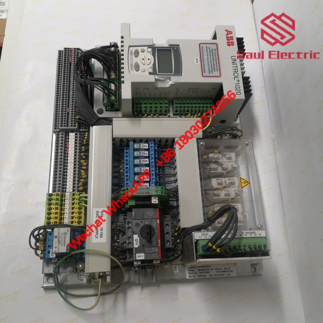 ABB AFP9075355 3BHS537443 UNITROL1020 UNS0119A-Z,V1 3BHE030579R0001 Control Module