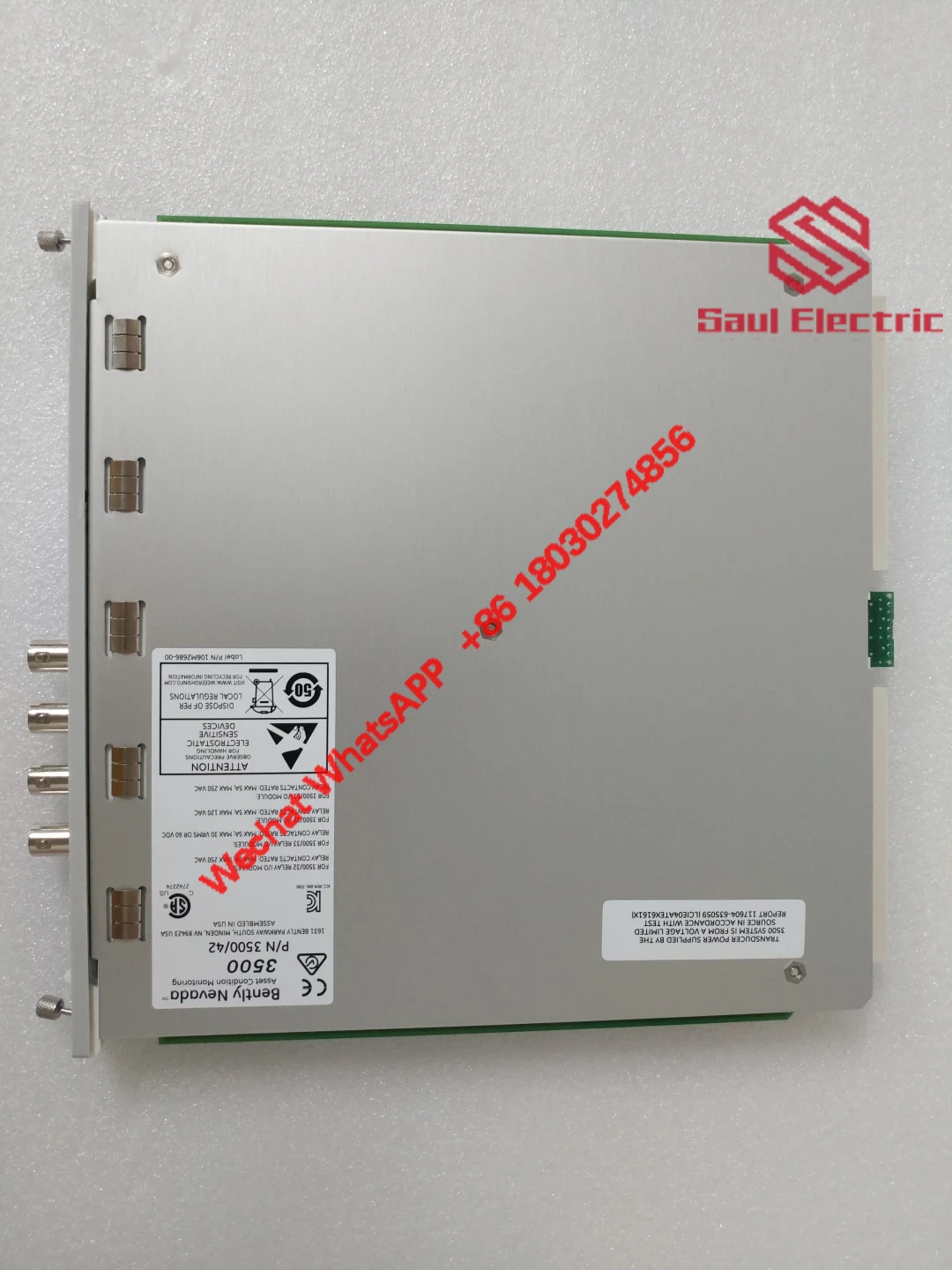 BENTLY 3500 42M 176449-02 Control Module