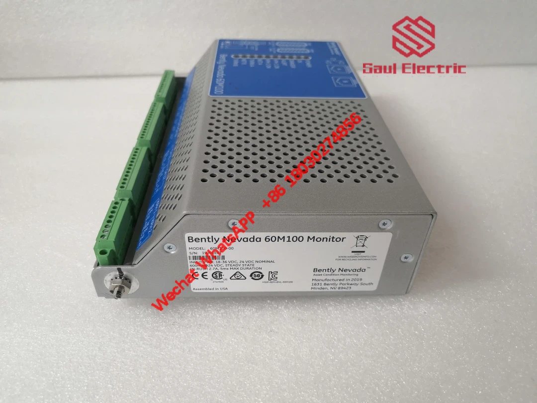 Bently Nevada 60M100-00 Vibration Monitoring System