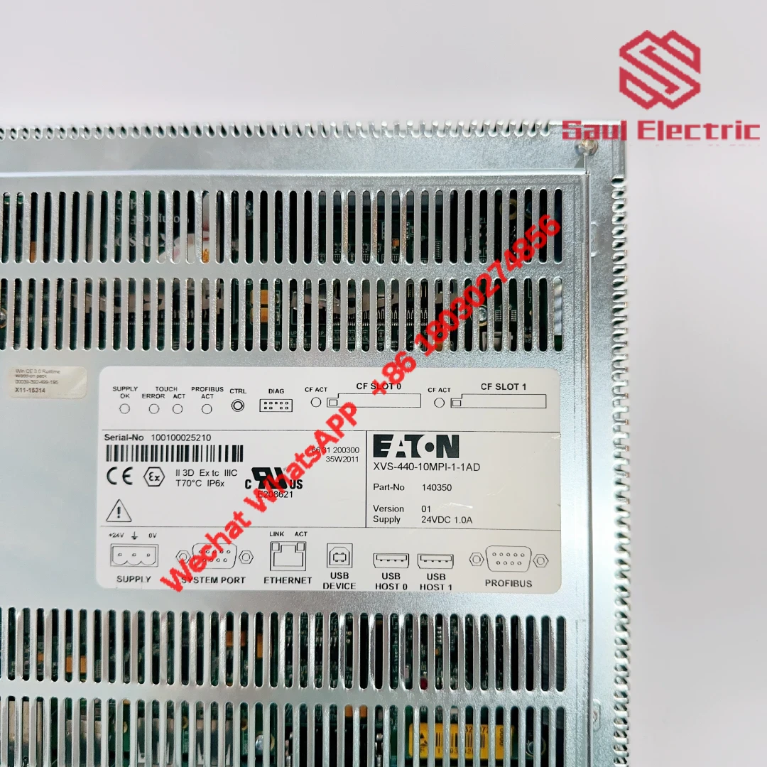 EATON XVS-440-10MPI-1-1AD Industrial Touchscreen Interface Module